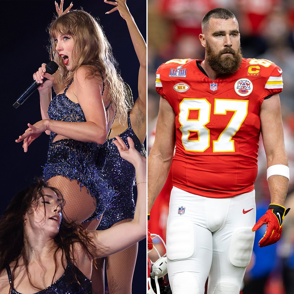 Fans are convinced that Taylor Swift added the Travis Kelce Touchdown Dance to “Midnight Rain” in Amsterdam