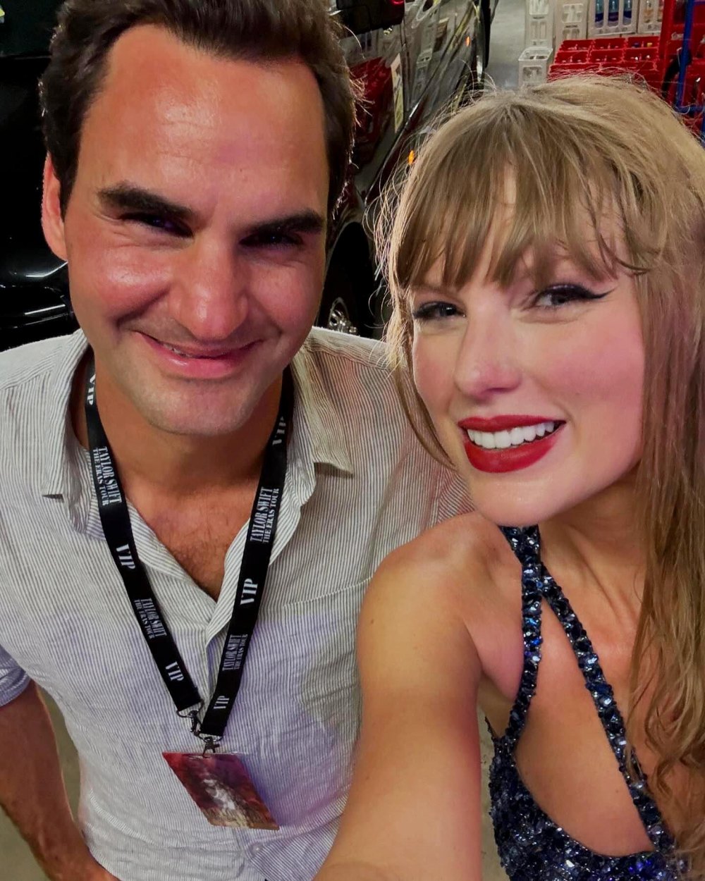 Tennis Champ Roger Federer is in His Swiftie Era at Taylor Swift s Zurich Concert 504