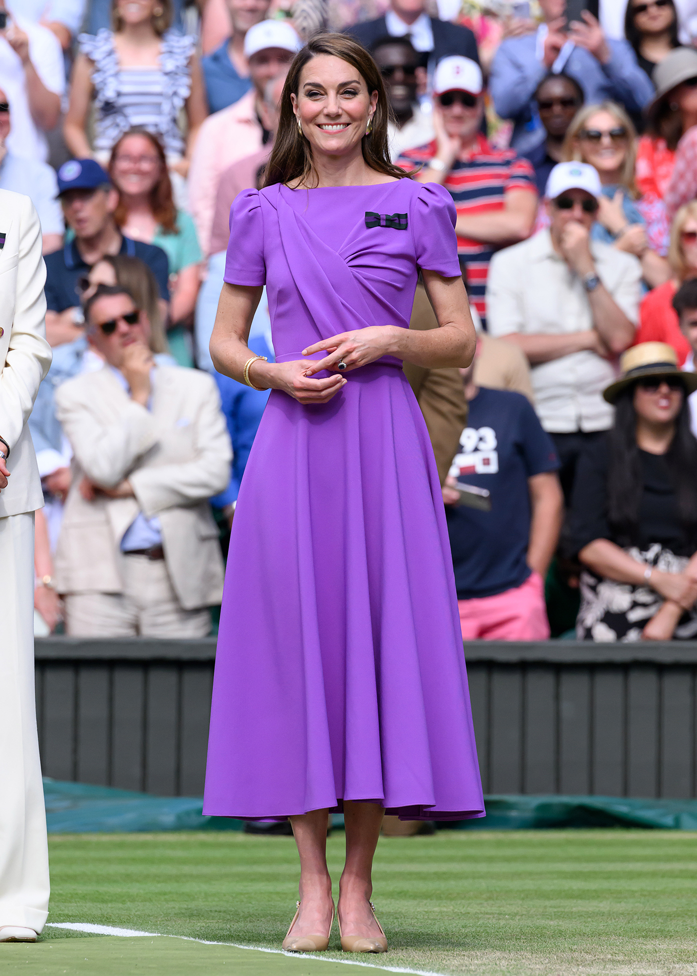 Why Kate Middleton Wore a Vibrant Purple Dress at Wimbledon