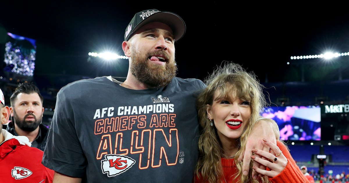 Taylor Swift and Travis Kelce leave the 3rd Amsterdam Eras concert together