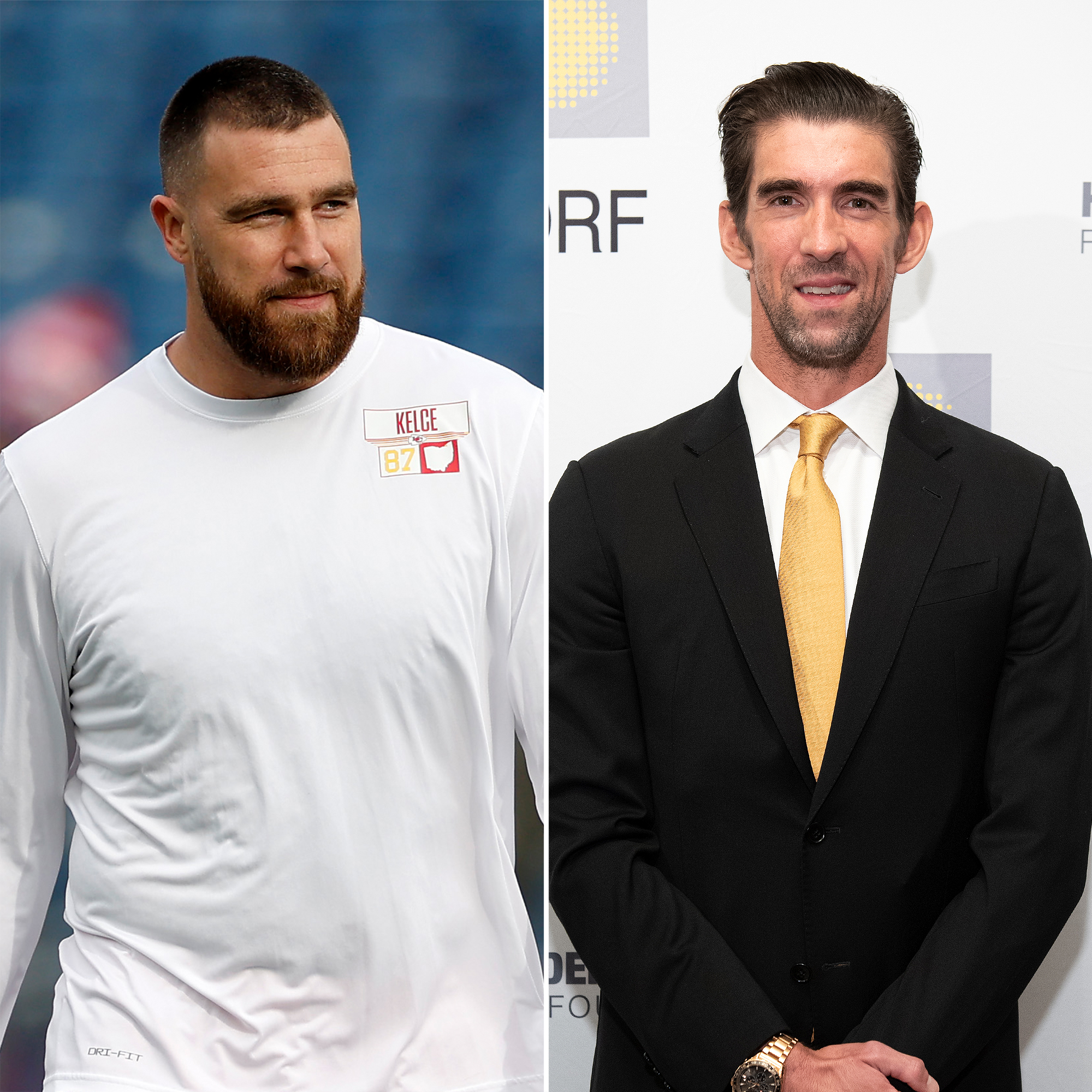 Travis Kelce Tells Michael Phelps He Couldn t Be a Swimmer Because Doesn t Have the Wingspan