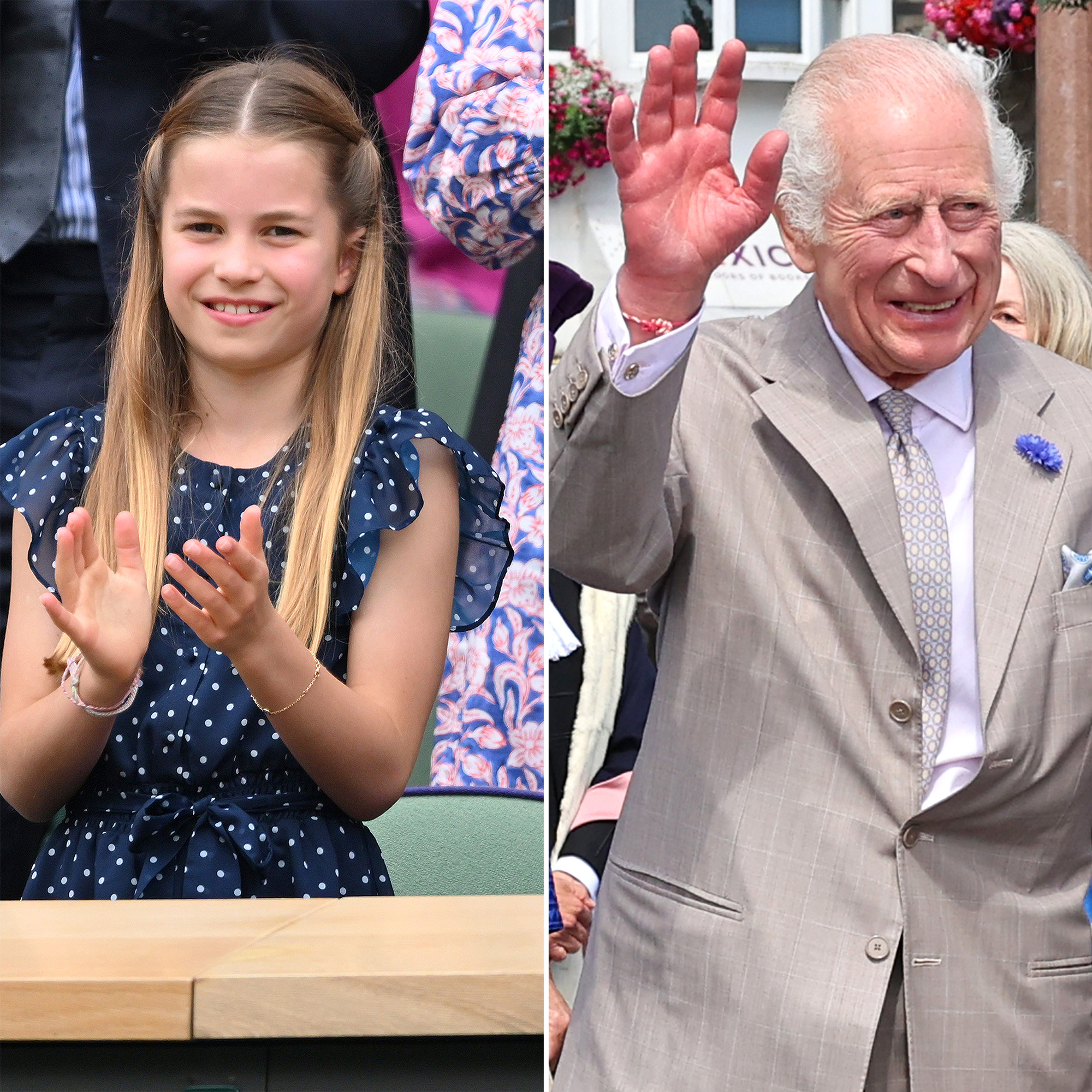 O rei Carlos III e a princesa Charlotte usam pulseiras combinando?