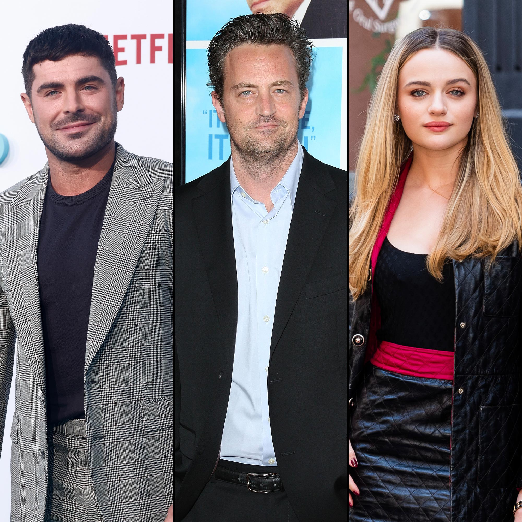 Zac Efron compara as habilidades de comédia do costar Joey King com Matthew Perry