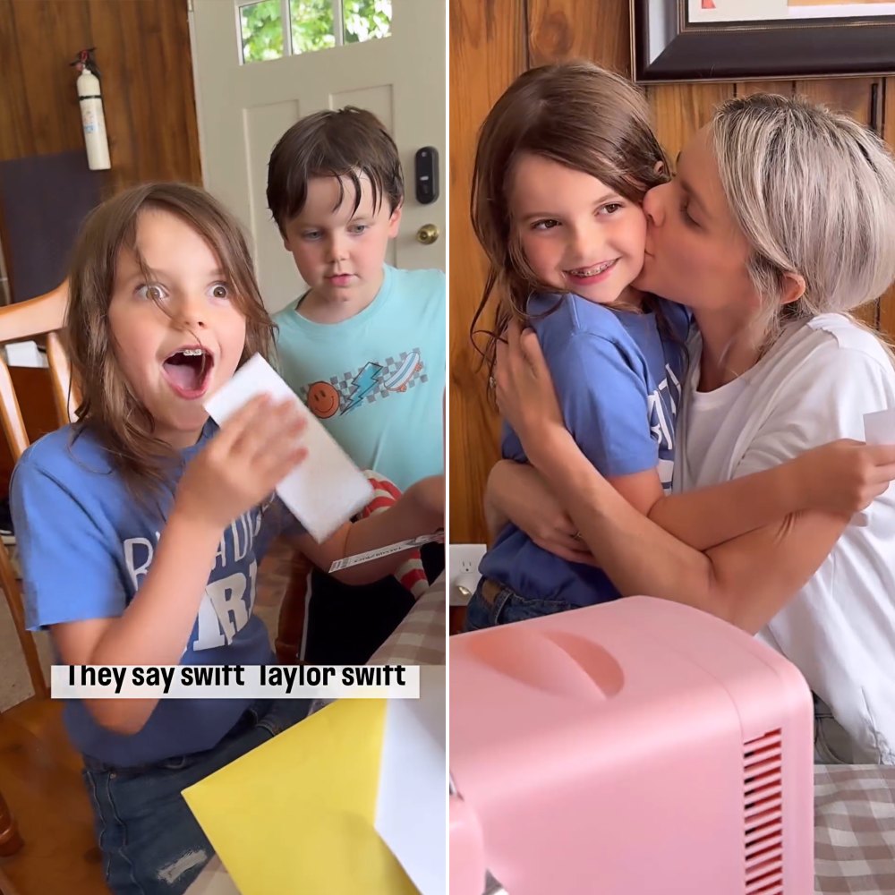 Ali Fedotowsky’s Daughter Has the Sweetest Reaction to Getting Taylor Swift Tickets on 8th Birthday