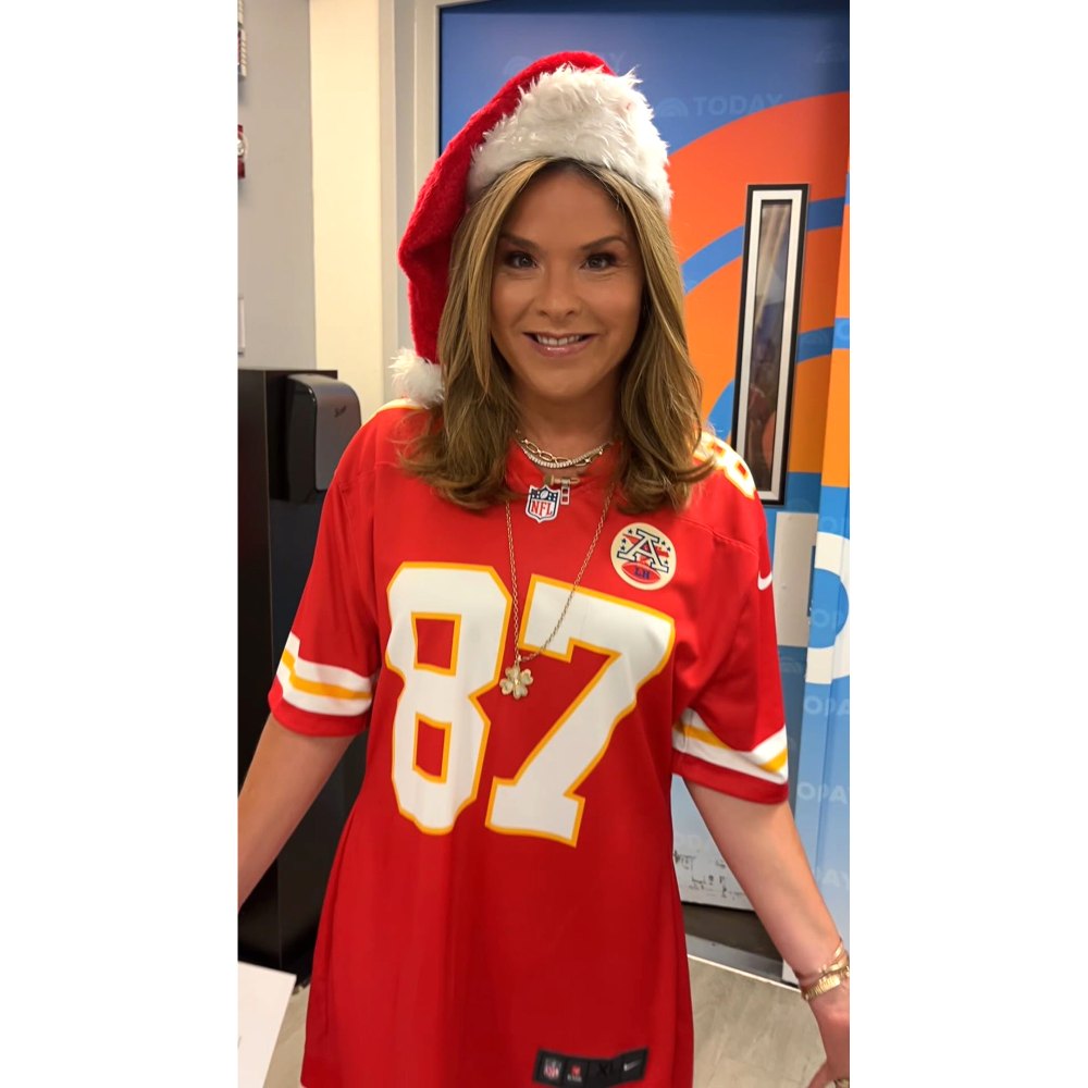 Donna Kelce Wishes Costar Jenna Bush Hager 'Good Luck' in Hallmark Chiefs Christmas Movie