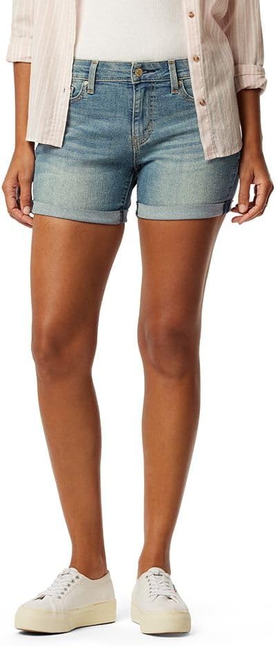 Signature by Levi Strauss & Co. Gold Women's Denim Mid-Rise Shorts