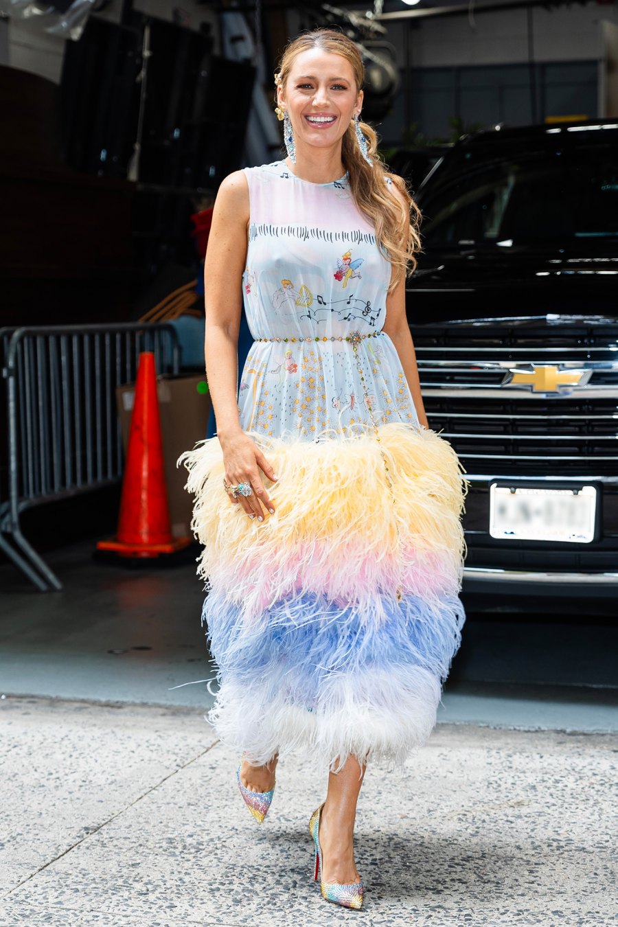 Blake Lively Floral and Frilly Style During the It Ends With Us Press Tour