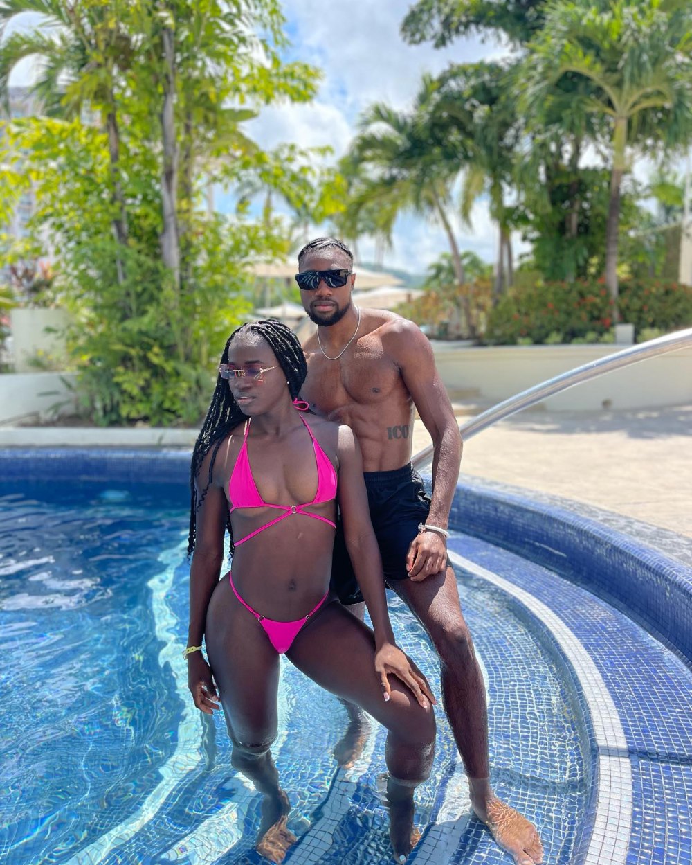 El corredor olímpico Noah Lyles y su novia Junelle Bromfields Cronología de la relación