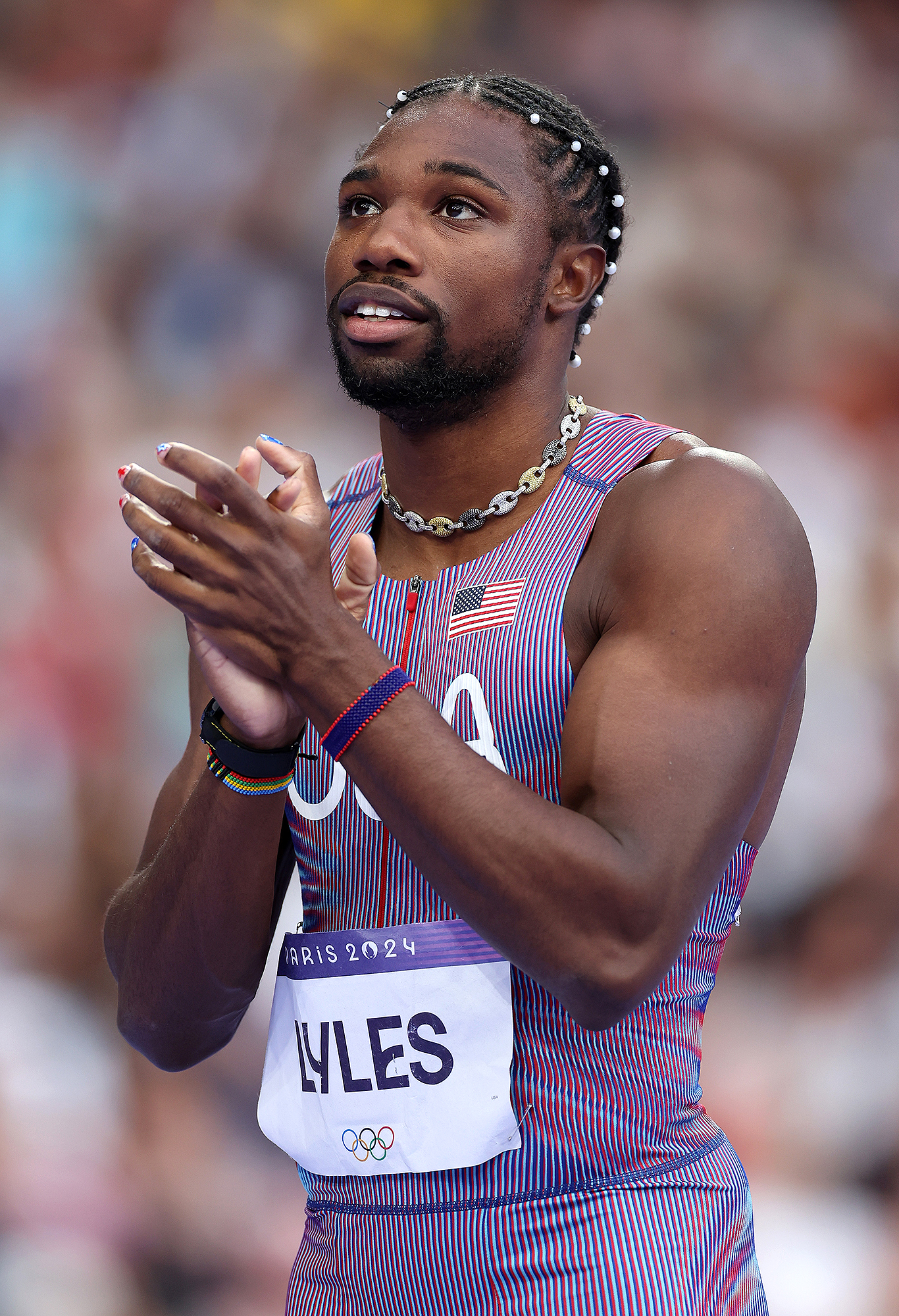 Wer ist Noah Lyles? 5 Dinge, die Sie über Olympic Track and Field Star wissen sollten