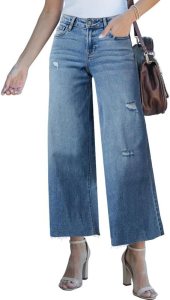 wide-leg jeans