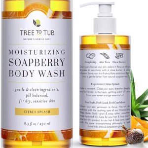 Tree to Tub Moisturizing Soapberry Body Wash