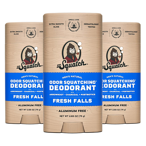 Dr. Squatch Men’s Natural Deodorant