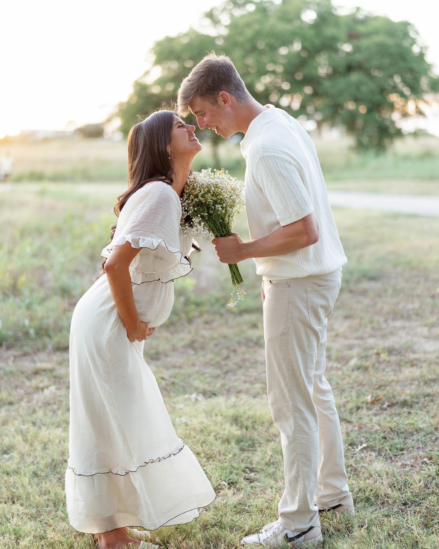 Madi Prewett, solteira, está grávida e esperando o primeiro filho com o marido Grant