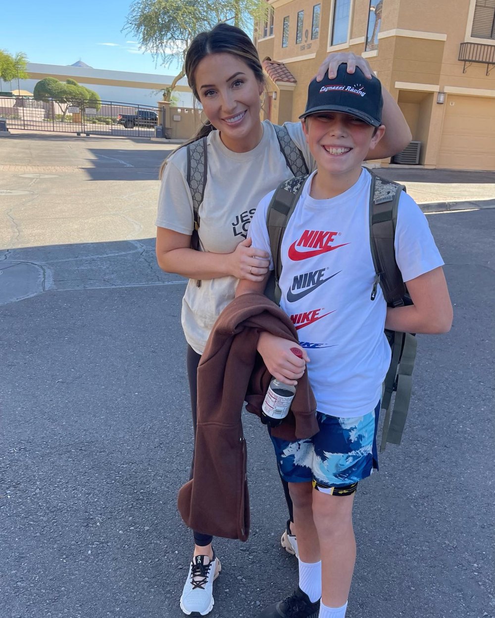 El hijo de Bristol Palin, Tripp, le envió un mensaje de texto diciéndole que quería vivir con su padre.