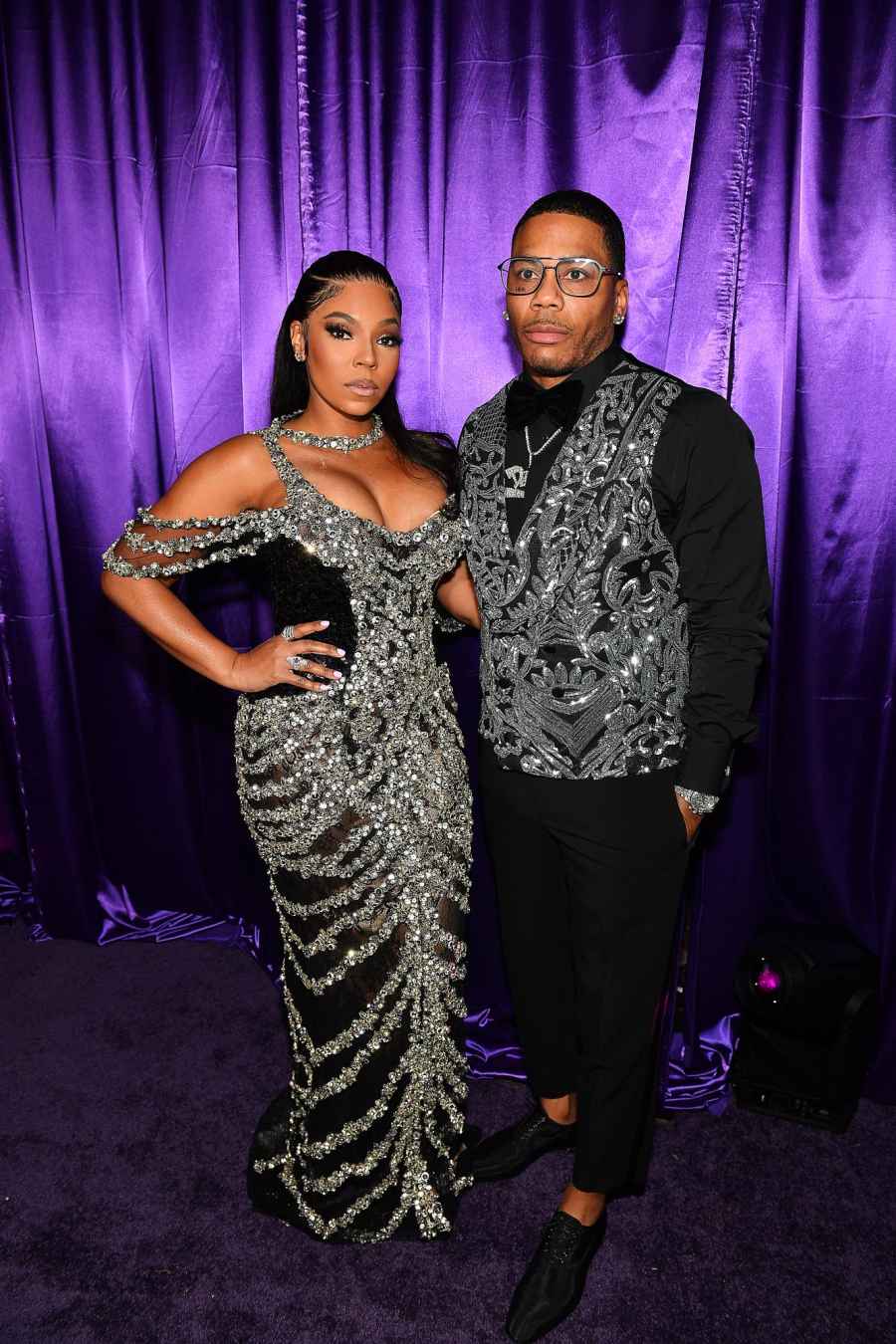 Celebrity Babies of 2024- See Which Stars Gave Birth This Year Ashanti and Nelly 043