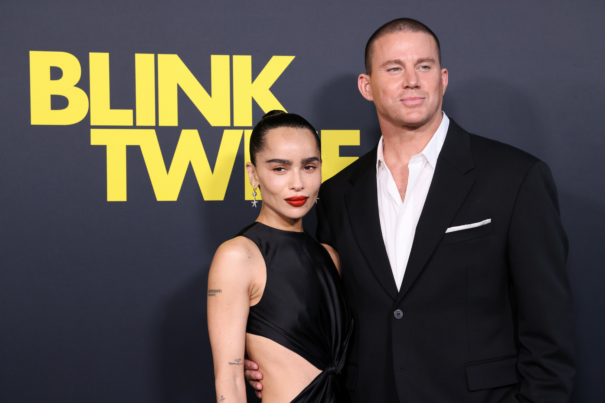 Channing Tatum compara filmar com Zoe Kravitz a ‘criar um casamento’