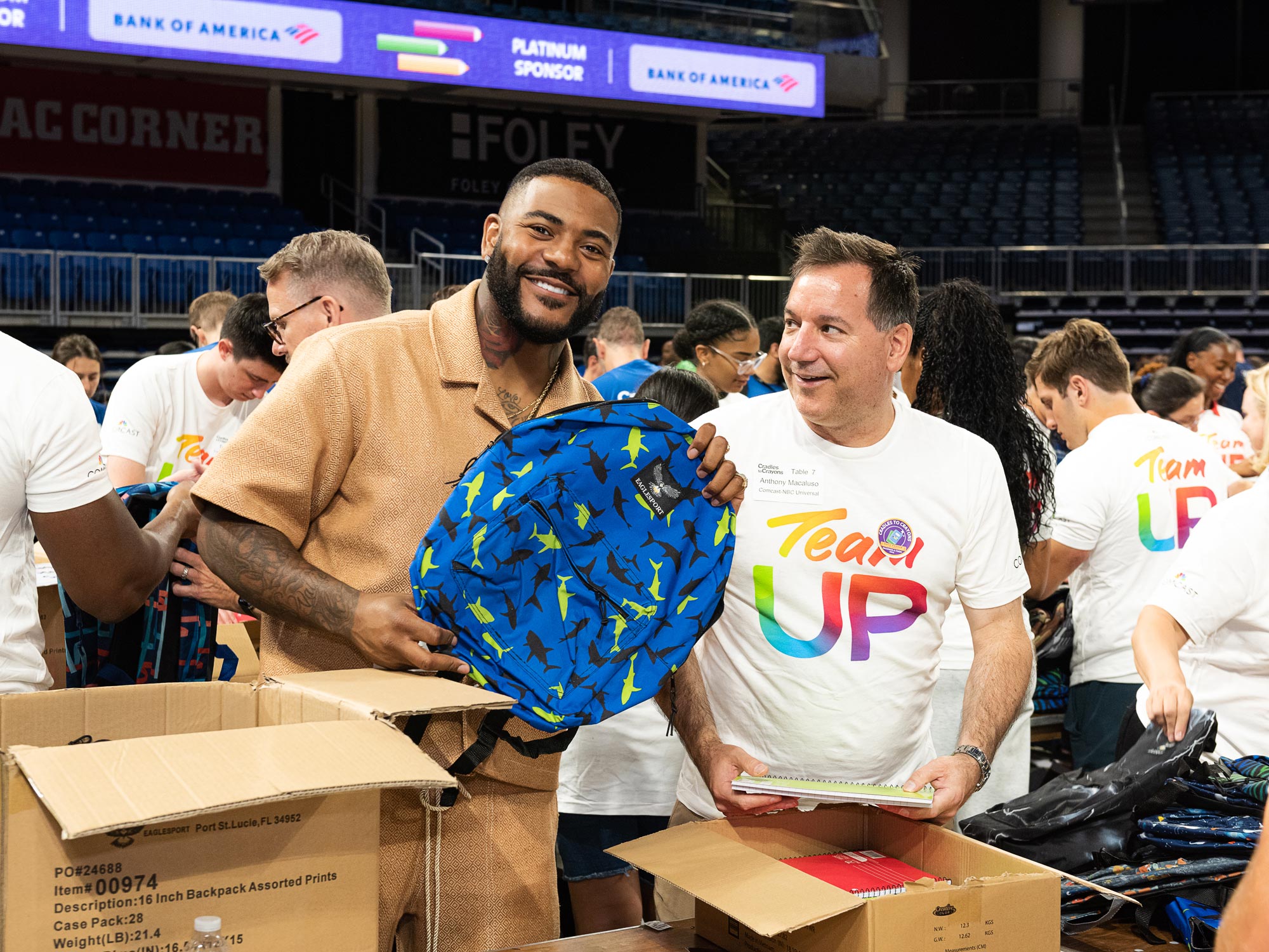 New Photo - Chicago Celebs and Cradles to Crayons Hold Annual Backpack-A-Thon