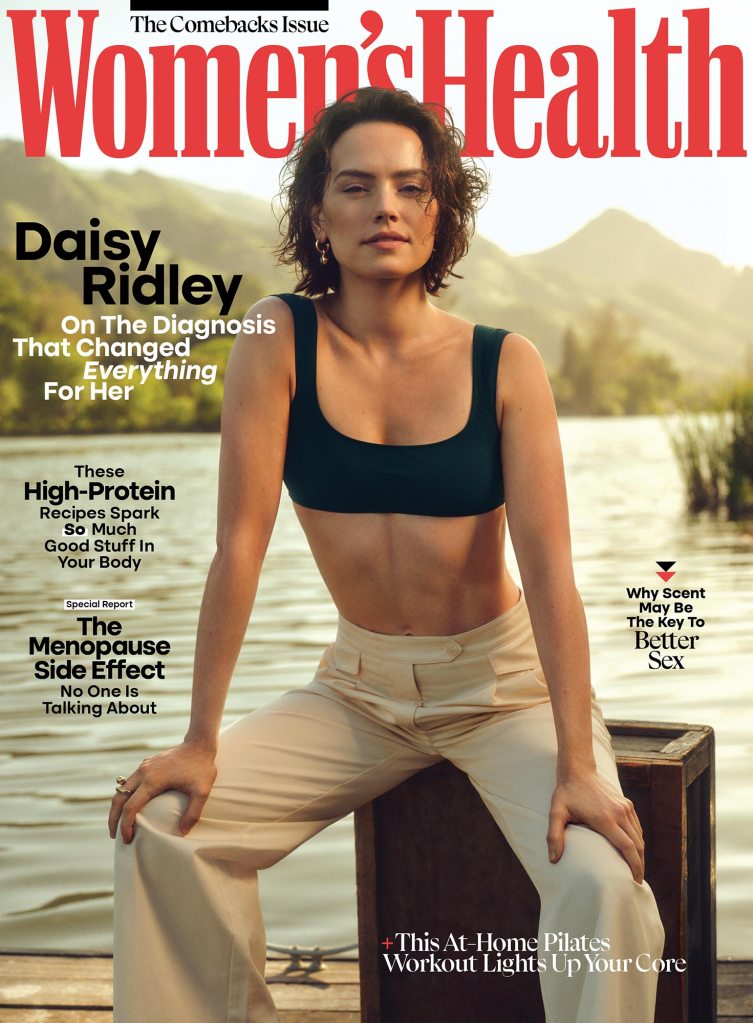 Daisy Ridley Details Discovery of Graves Disease Diagnosis After Film Role 3 Women's Health September October 2024 Cover