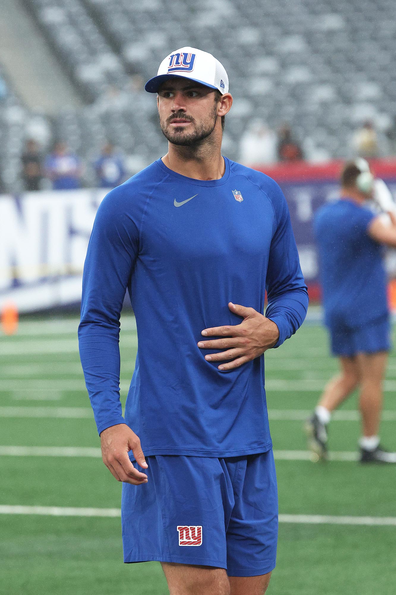 NFL’s Daniel Jones Knows Fans Are Talking About His ‘Training Camp’ Beard