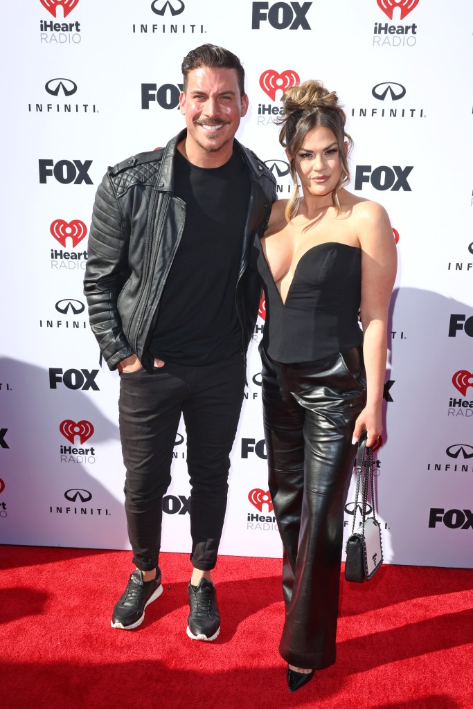  (FOR EDITORIAL USE ONLY) (L-R) Jax Taylor and Brittany Cartwright attend the 2023 iHeartRadio Music Awards at Dolby Theatre in Los Angeles, California on March 27, 2023. Broadcasted live on FOX. (Photo by Joe Scarnici/Getty Images for iHeartRadio)