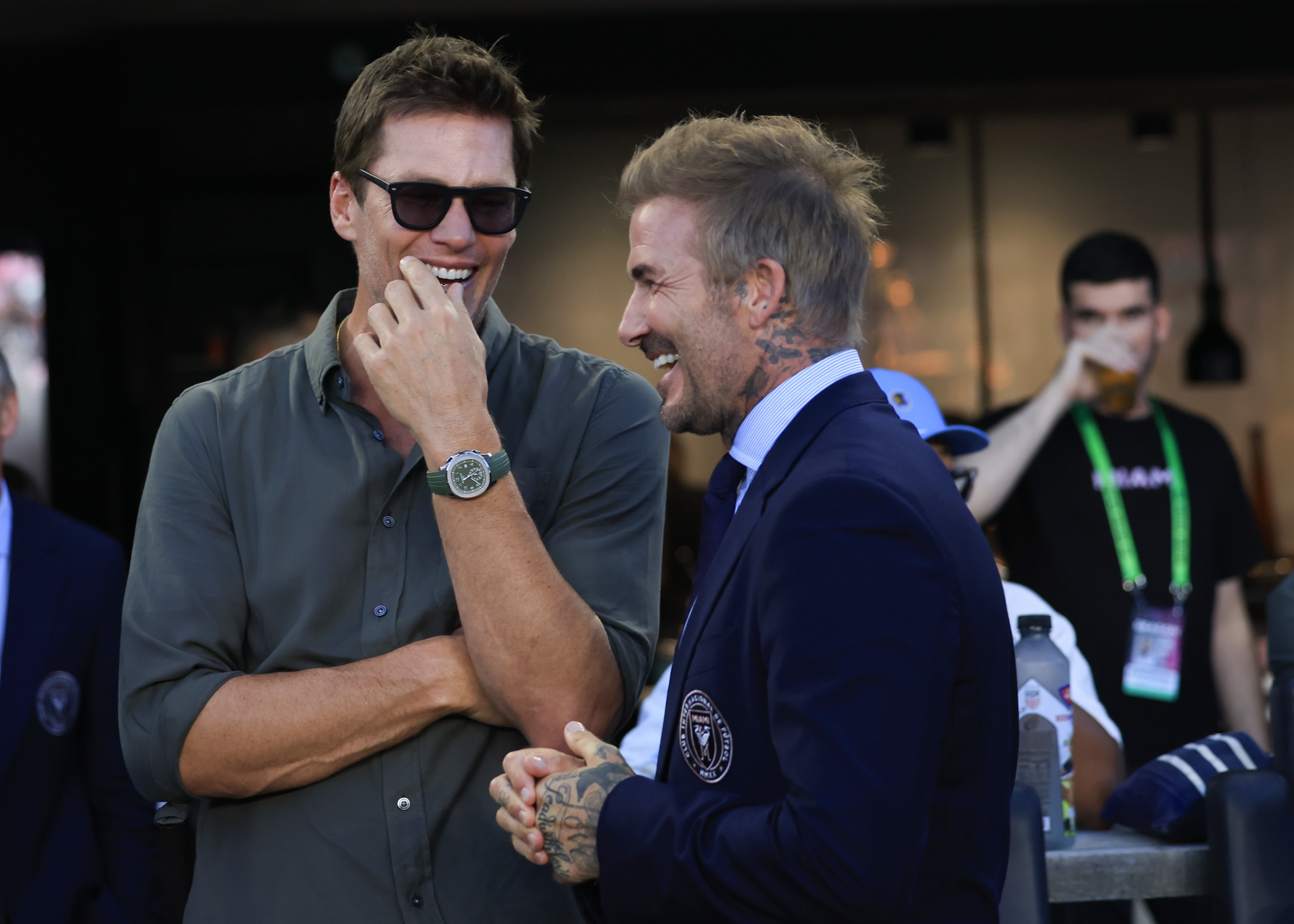 Tom Brady Joins David Beckham and Lionel Messi at Inter Miami Soccer Match