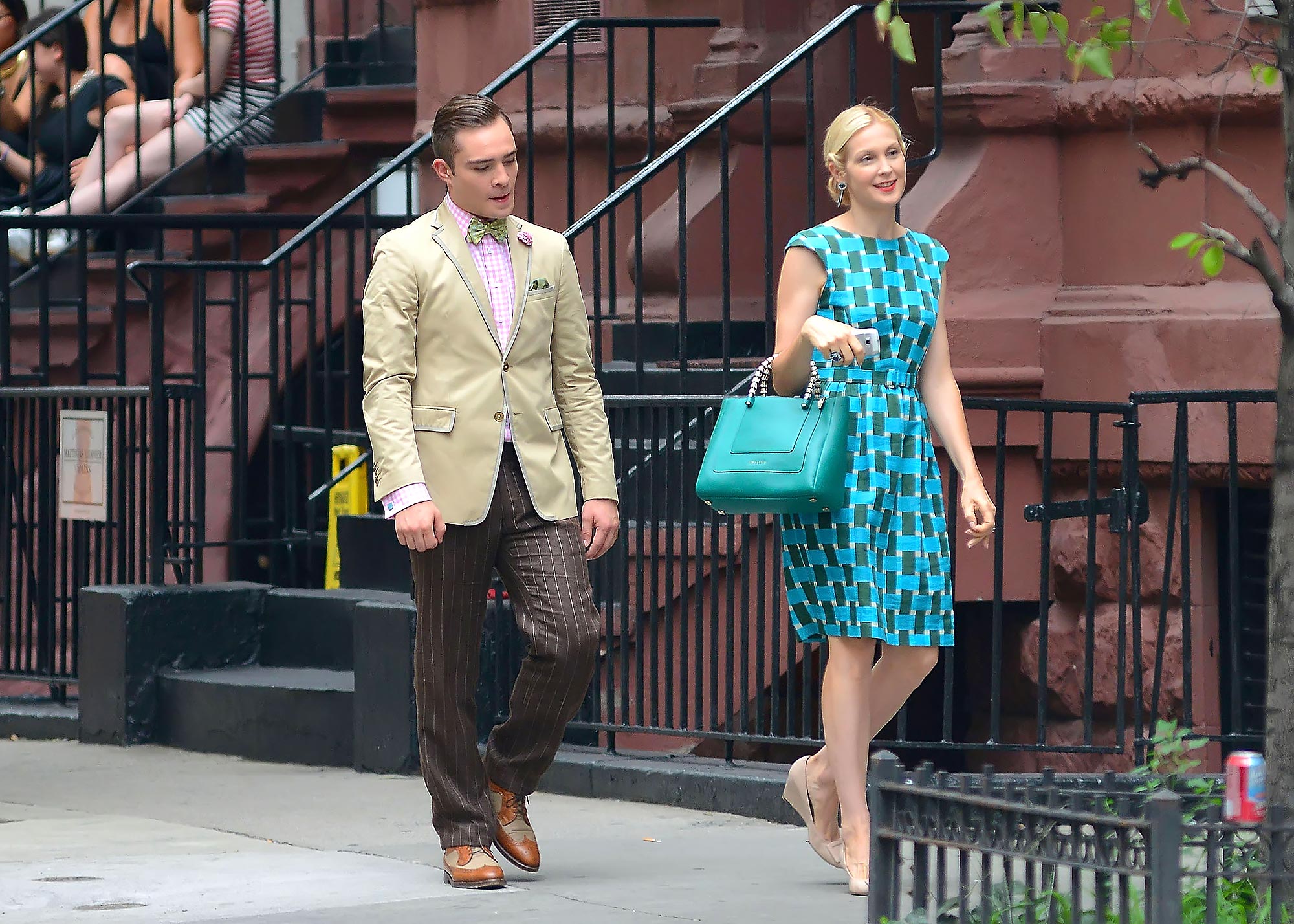 Kelly Rutherford, Ed Westwick Prove to Be Lily and Chuck IRL at His Wedding