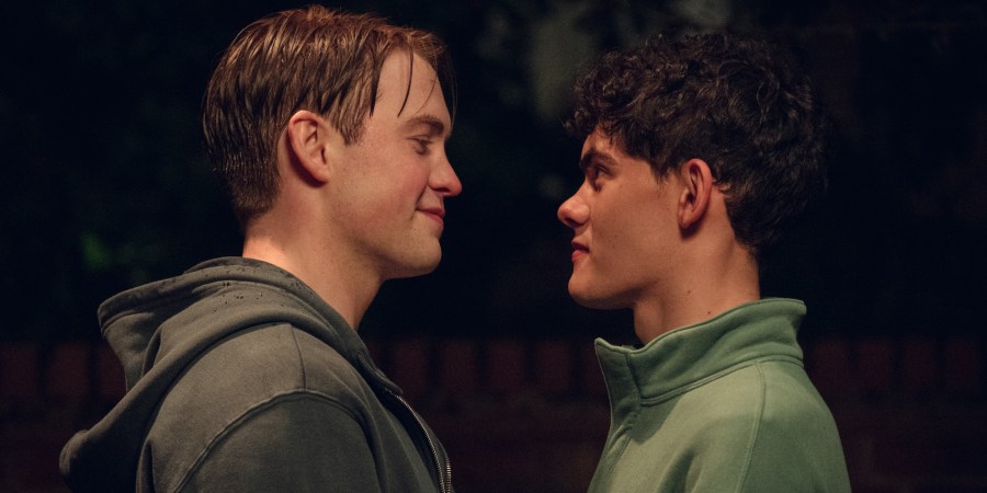 Kit Connor and Joe Locke in Heartstopper Season 3