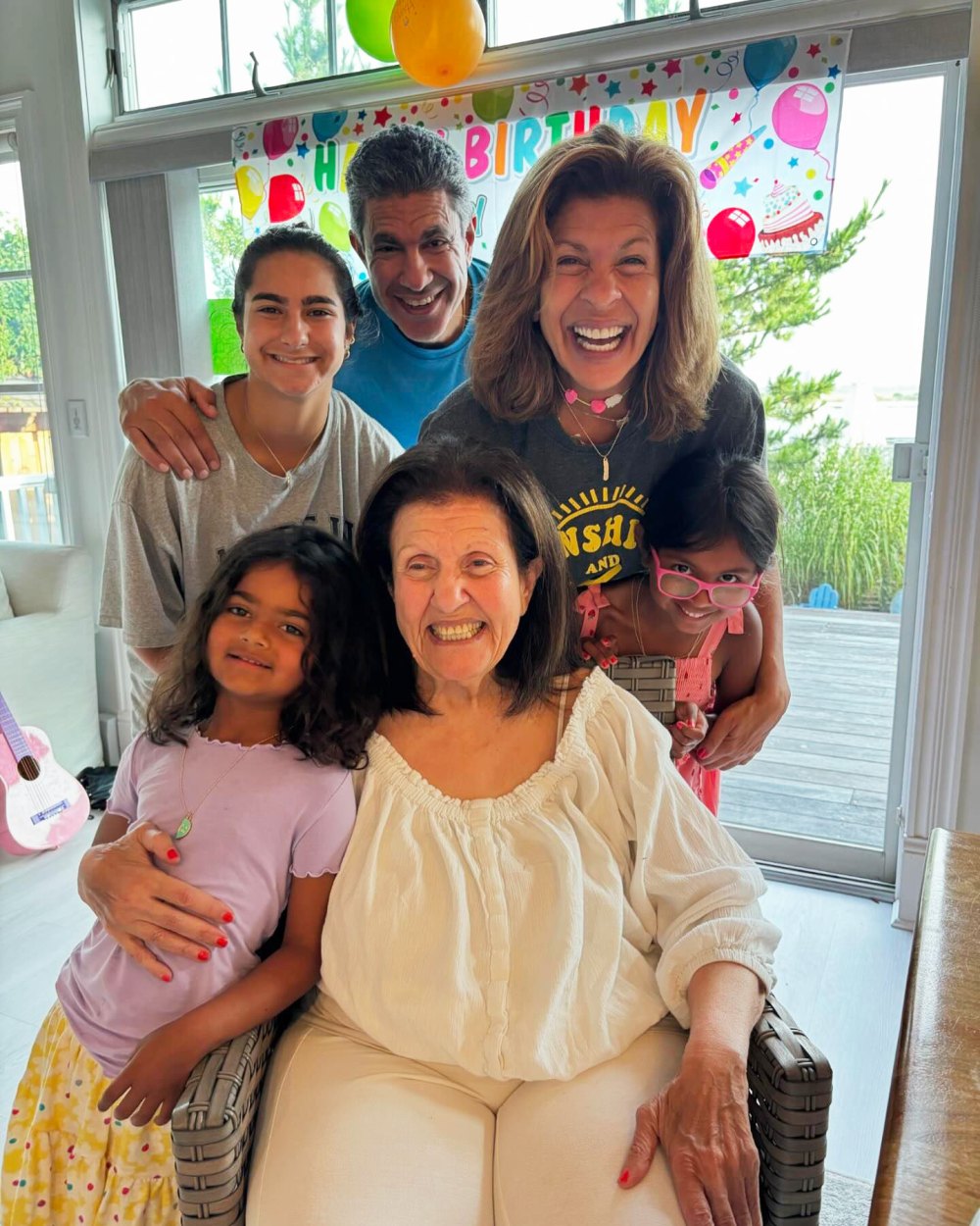 Hoda Kotb celebrates her 60th birthday with her two daughters