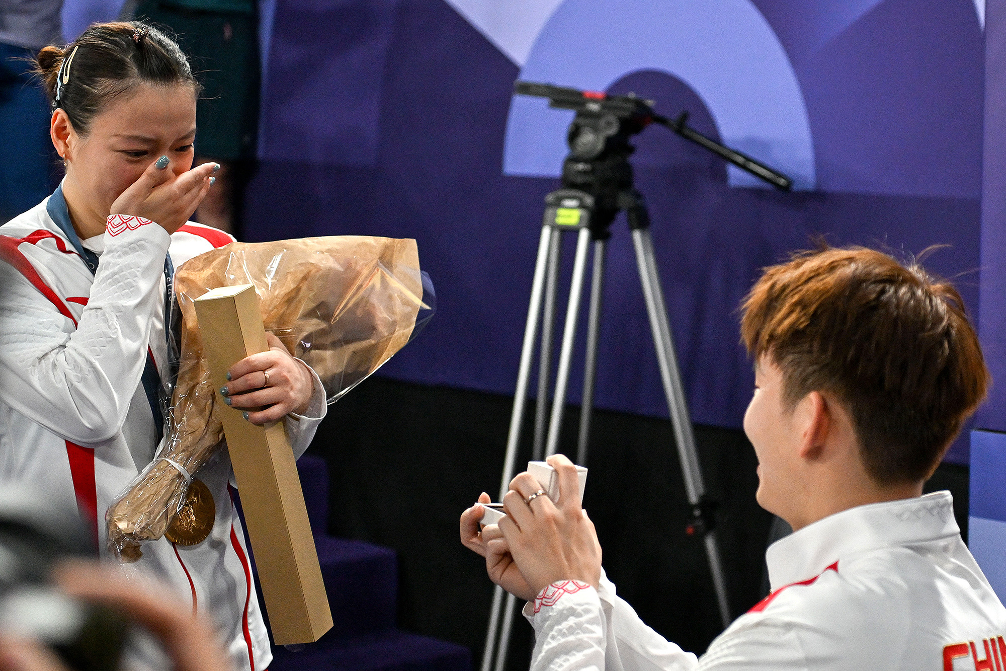 Chinese Olympian Wins Gold Moments Before Teammate Boyfriend Proposes