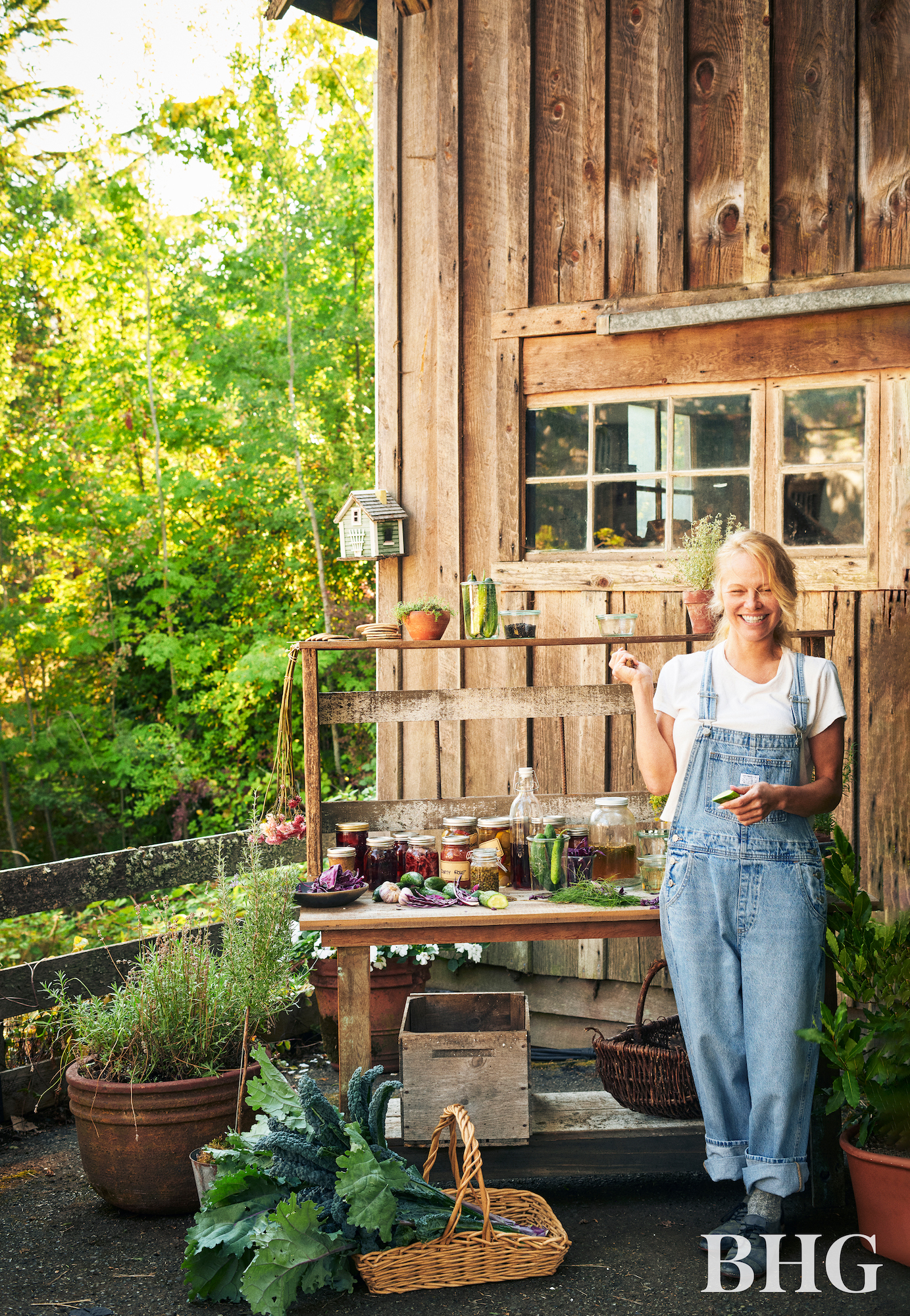 In Pamela Andersons lebensveränderndem Haus und Garten in Vancouver