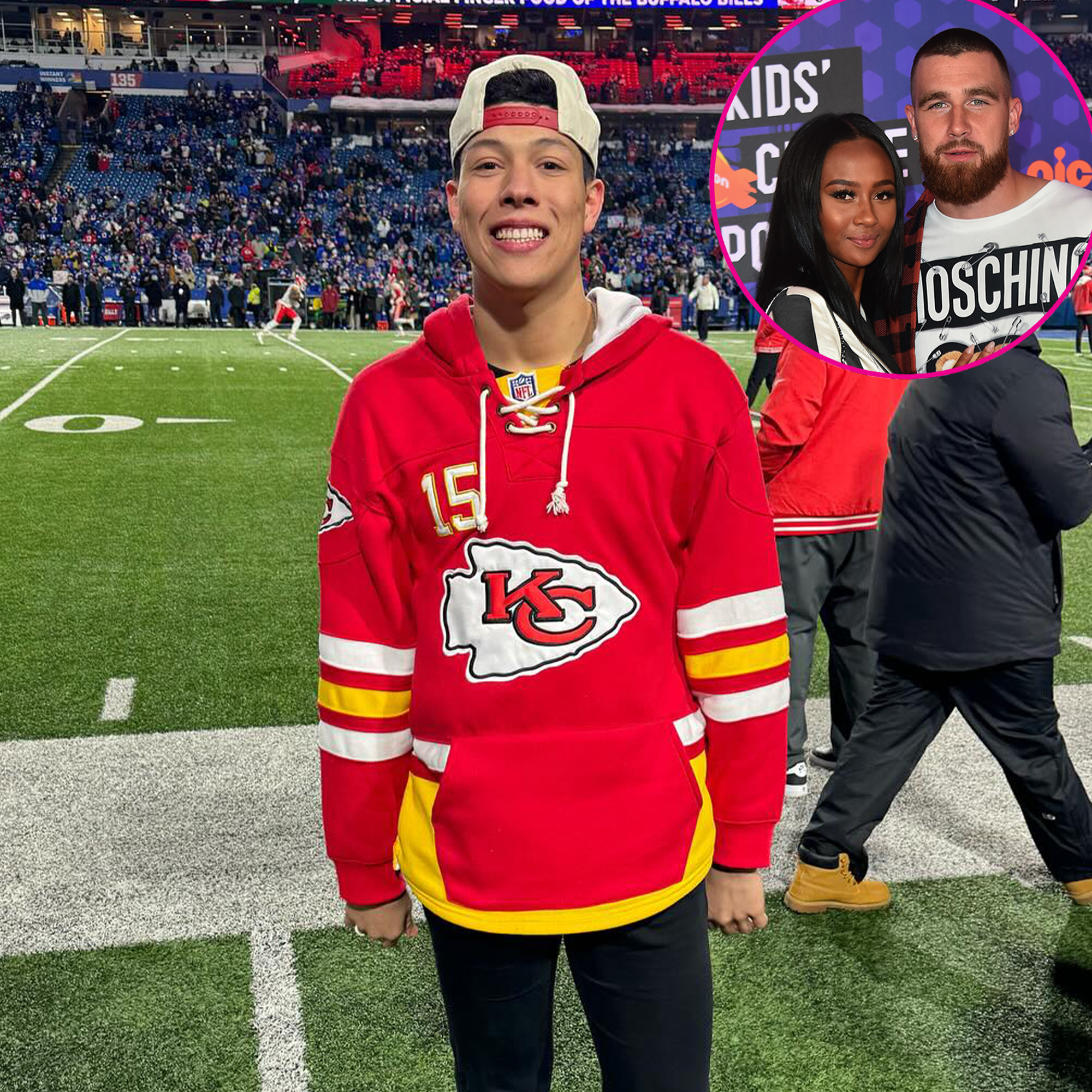 Flirtet Jackson Mahomes mit Travis Kelces Ex-Freundin Kayla Nicole?