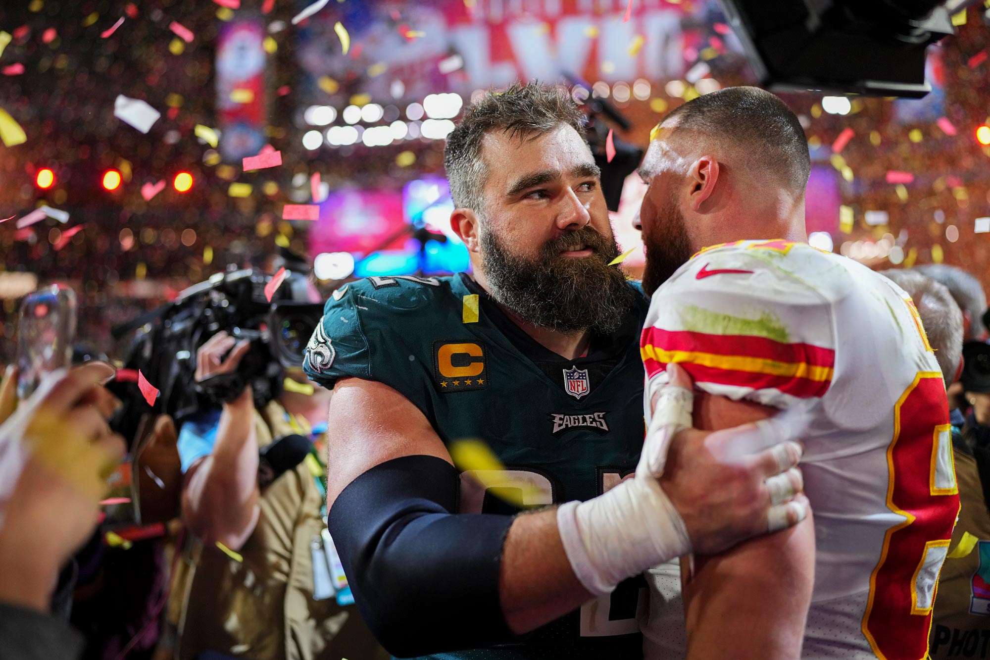 Jason Kelce Recalls Heated Fight With Travis Kelce I Punched Him in the Face 246