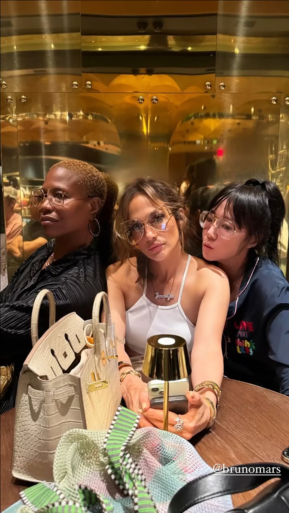 Jennifer Lopez shares photos from girls' night on Ben Affleck's birthday