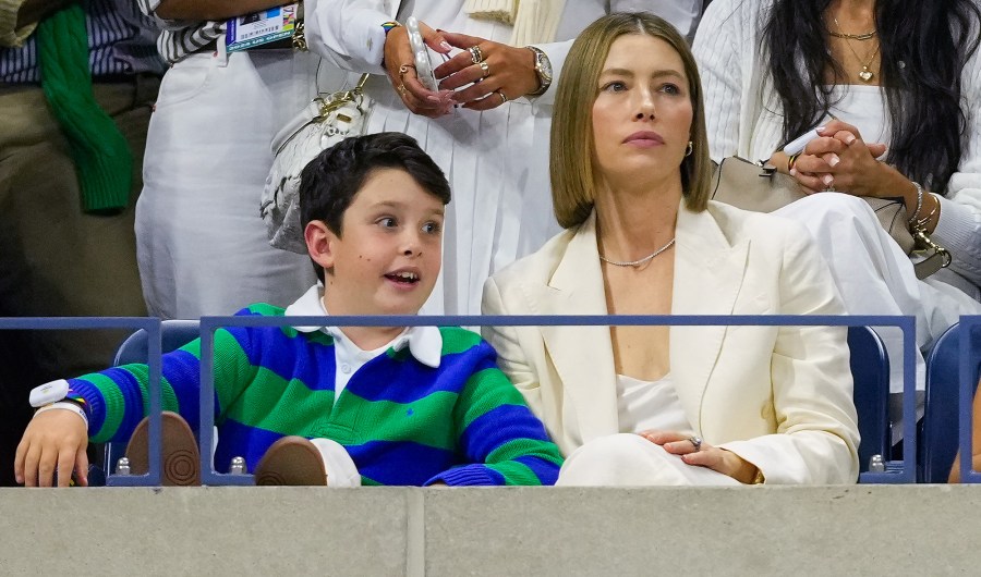 Jessica Biel Takes 9-Year-Old Silas to US Open in Rare Public Outing