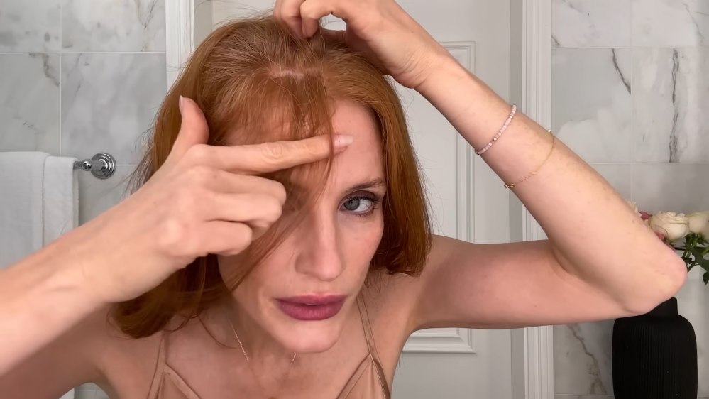 Jessica Chastain Breaks Down Her Go to Glam Routine 3