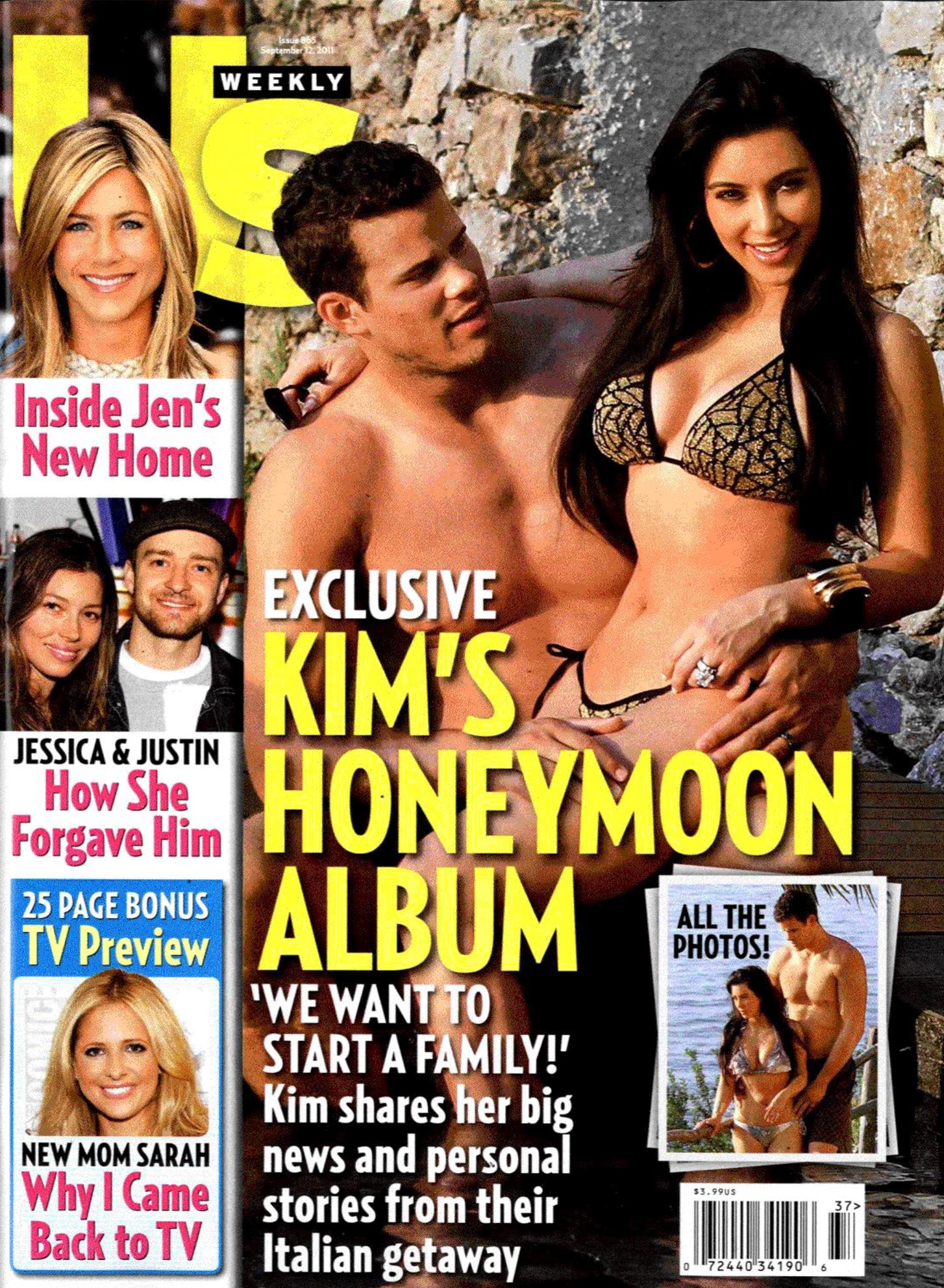 This Week in Ye Olde Us: Inside Kim and Kris' Honeymoon Before Divorce