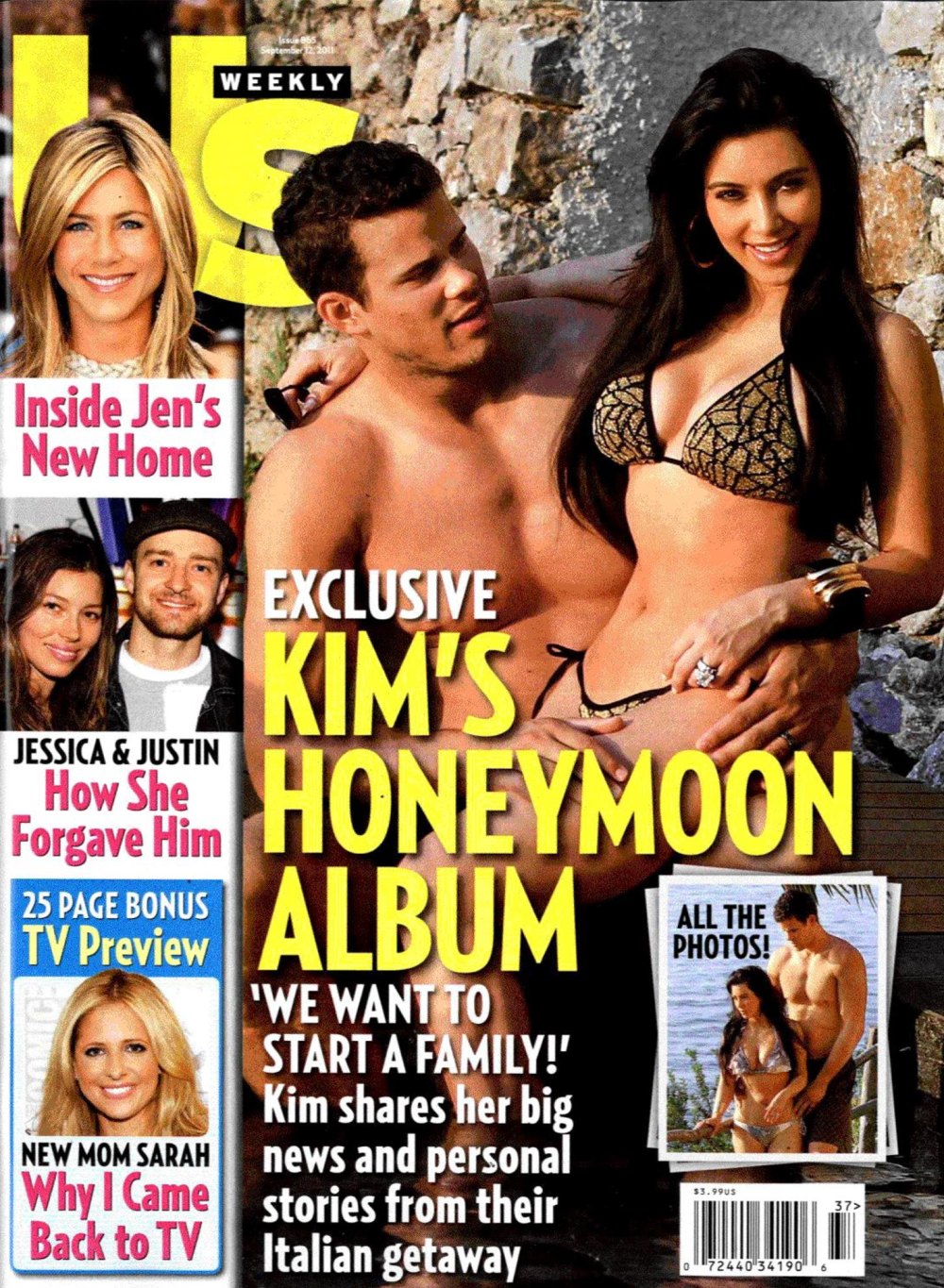 Kim Kardashian y Kris Humphries se van de luna de miel un mes antes del divorcio Noticias 358 381