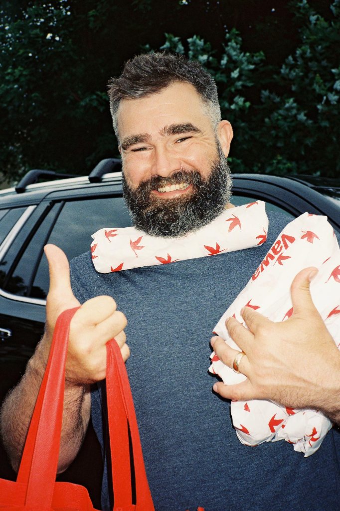 Kylie Kelce Directs Jason Kelce in Wawa Ad 100 2