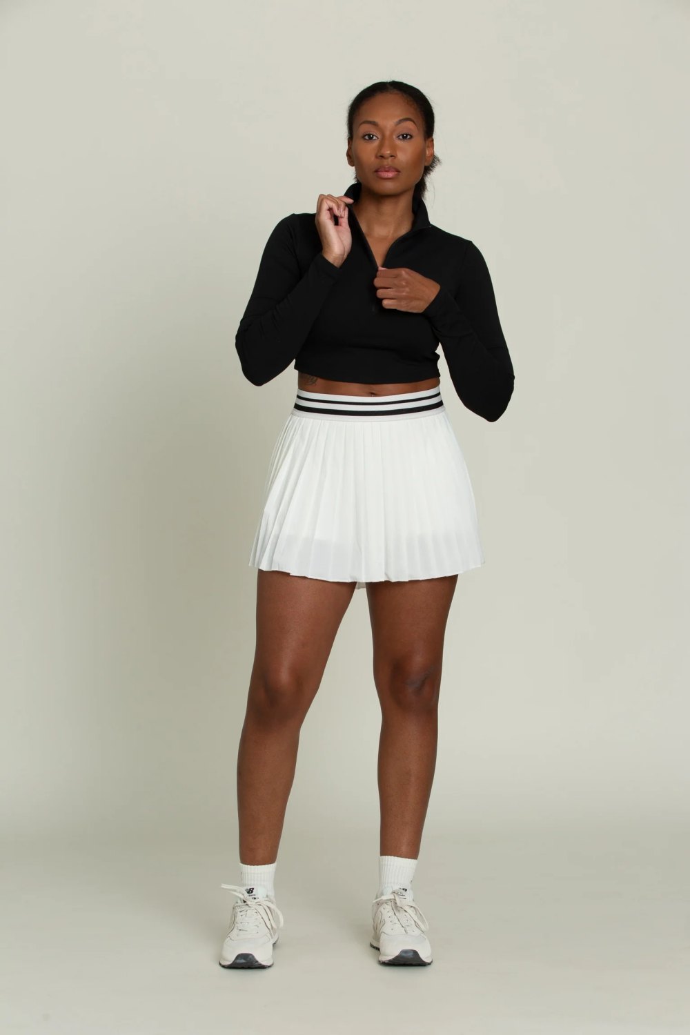 Gold Hinge tennis skirt