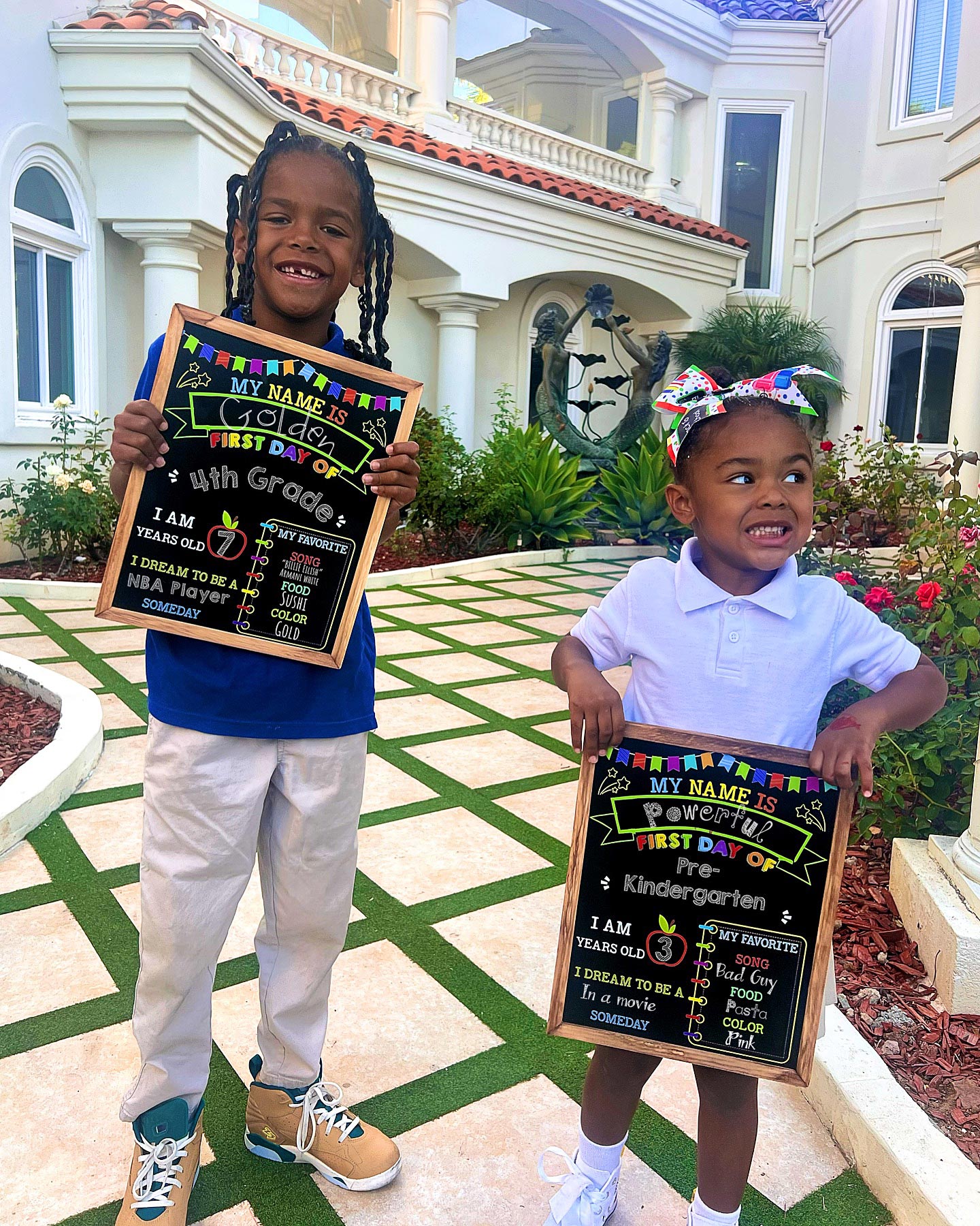 Nick Cannons und Brittany Bells „fortgeschrittener“ Sohn Golden, 7, geht in die 4. Klasse