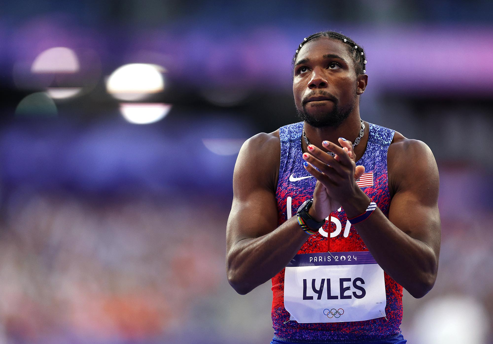 O medalhista de ouro Noah Lyles revela que cresceu em uma seita