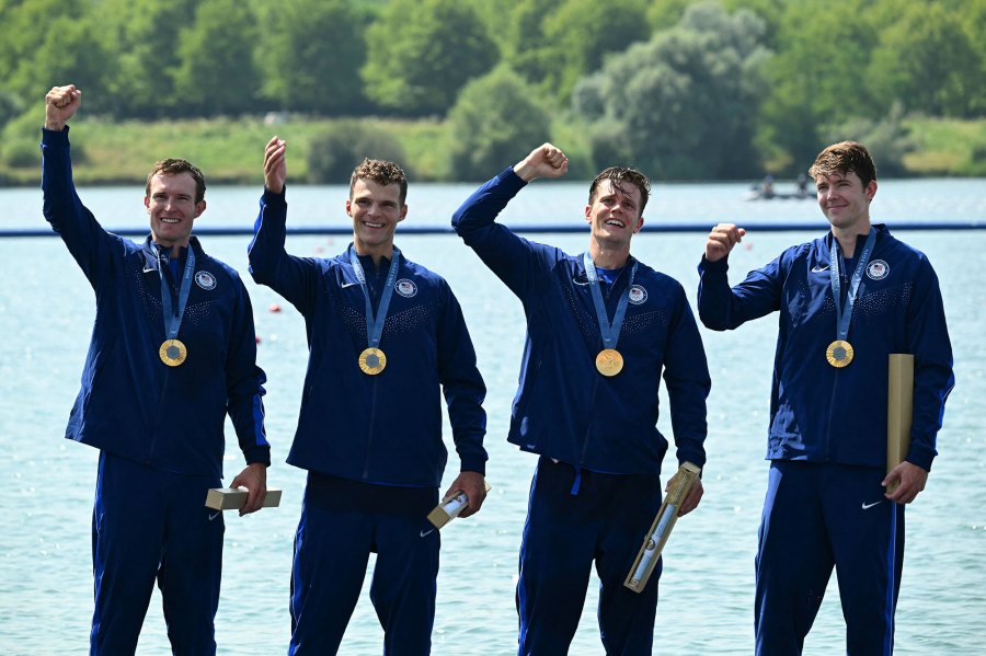 Olympic Rower Justin Best Listened to Jason Kelce Underdog Speech Before Gold Medal Race 2