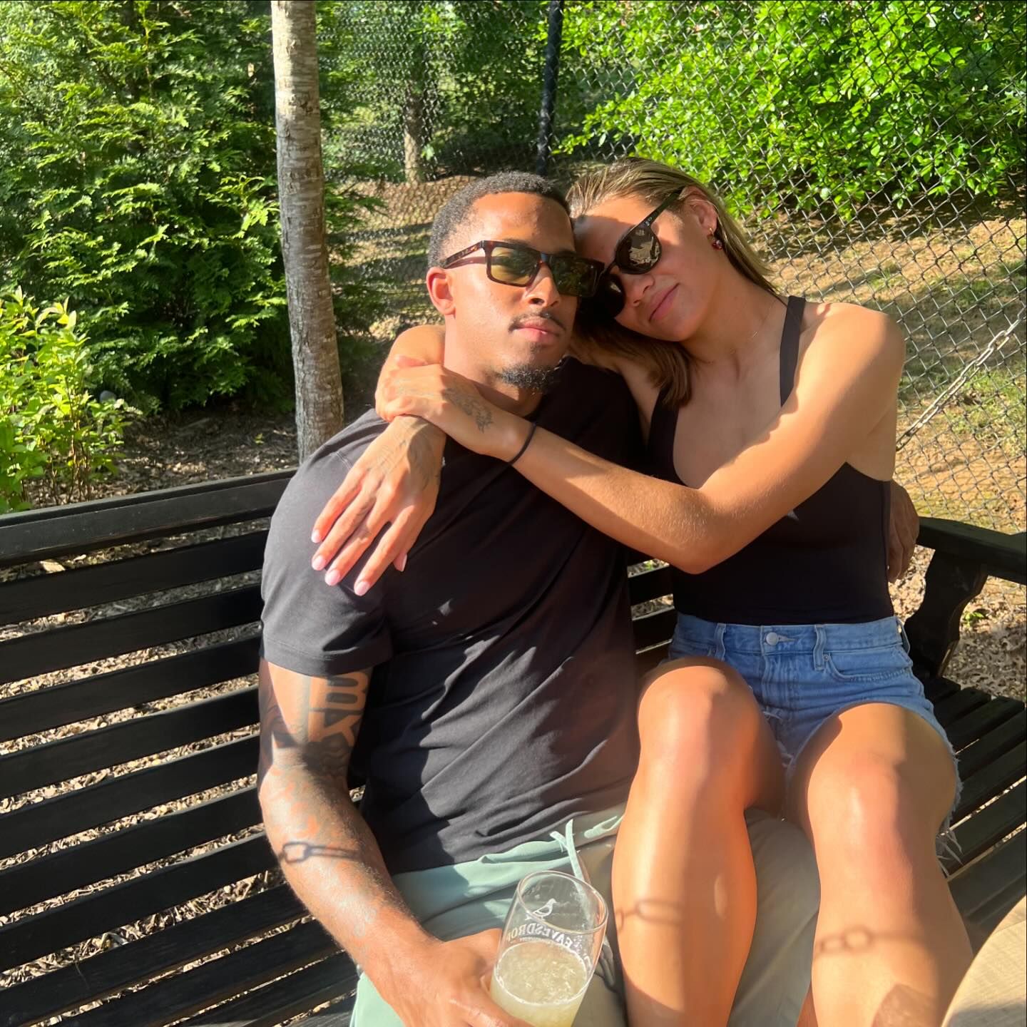 Zeitleiste der Beziehung zwischen Fußballstar Trinity Rodman und BF Trinity Benson