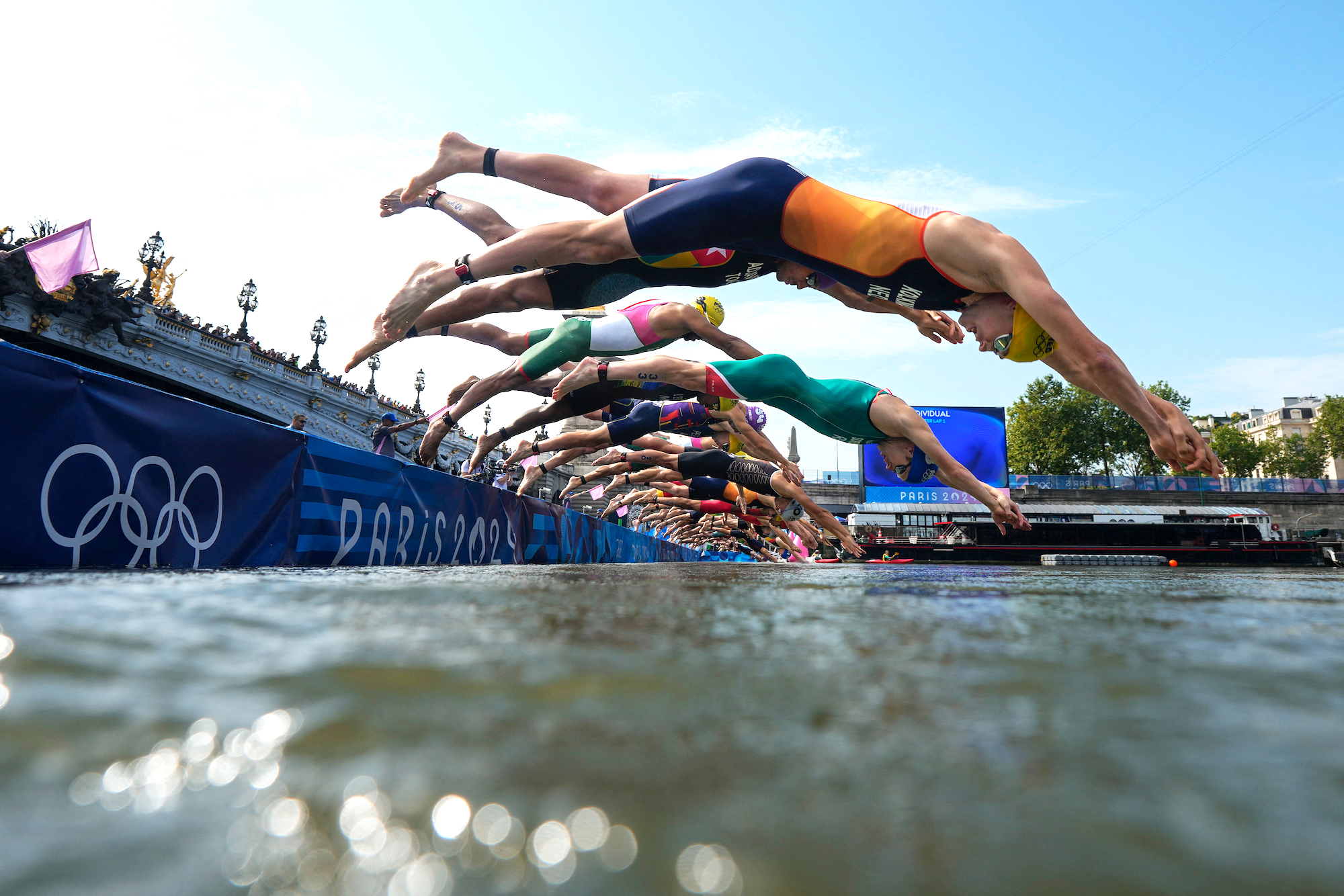 Olympic Swimmers Are Fighting Off Bacteria From the Seine by Drinking Coca-Cola