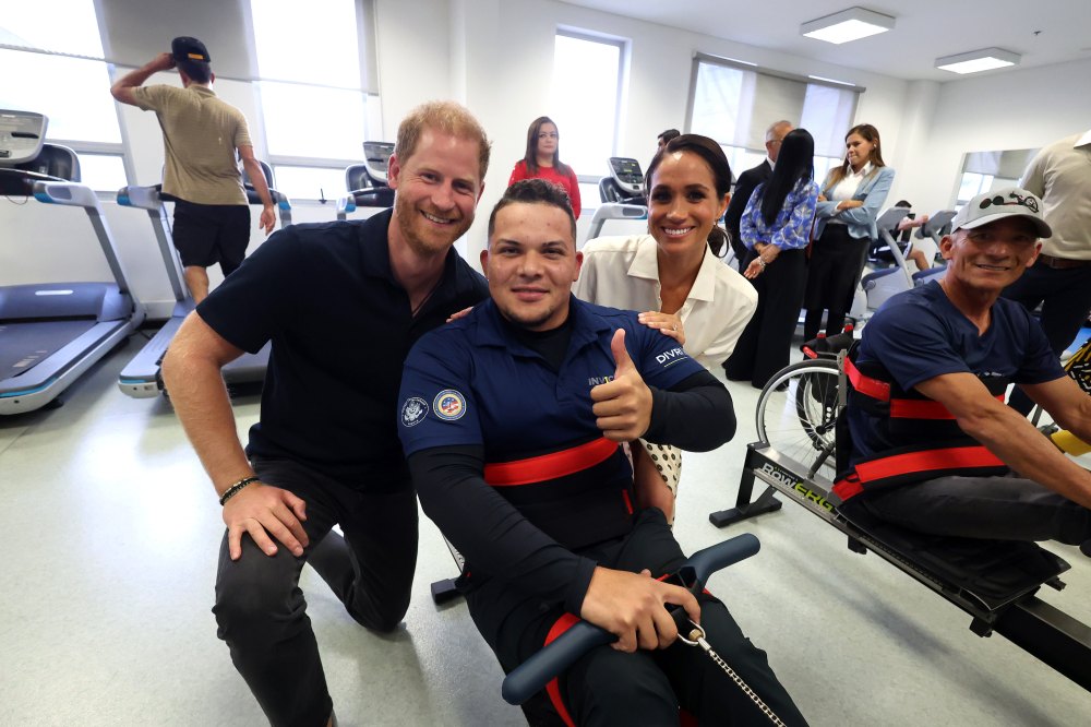 Prince Harry and Meghan Markle in Colombia