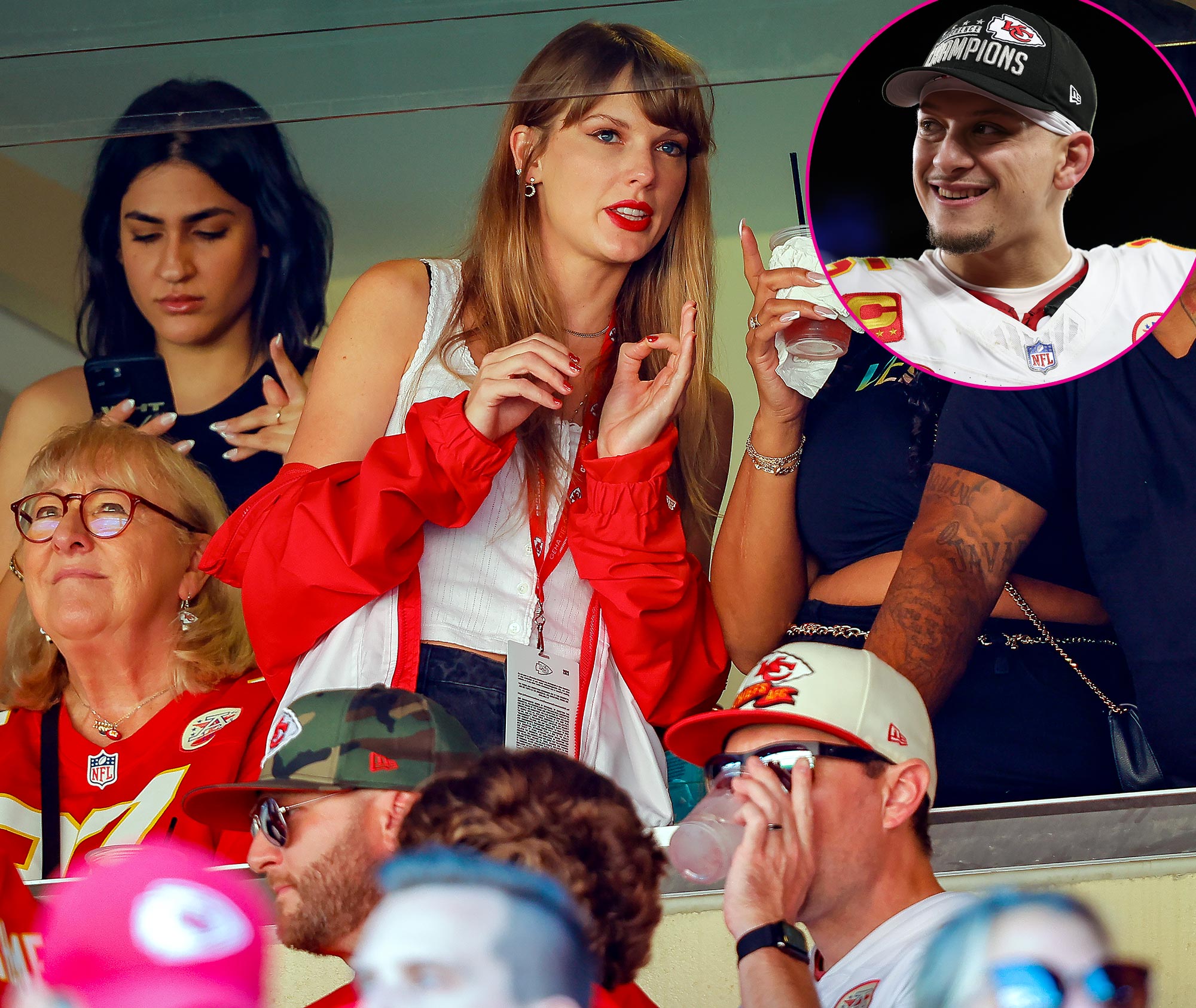 Taylor Swift Is 'Drawing Up Plays' for the Chiefs, QB Patrick Mahomes Says