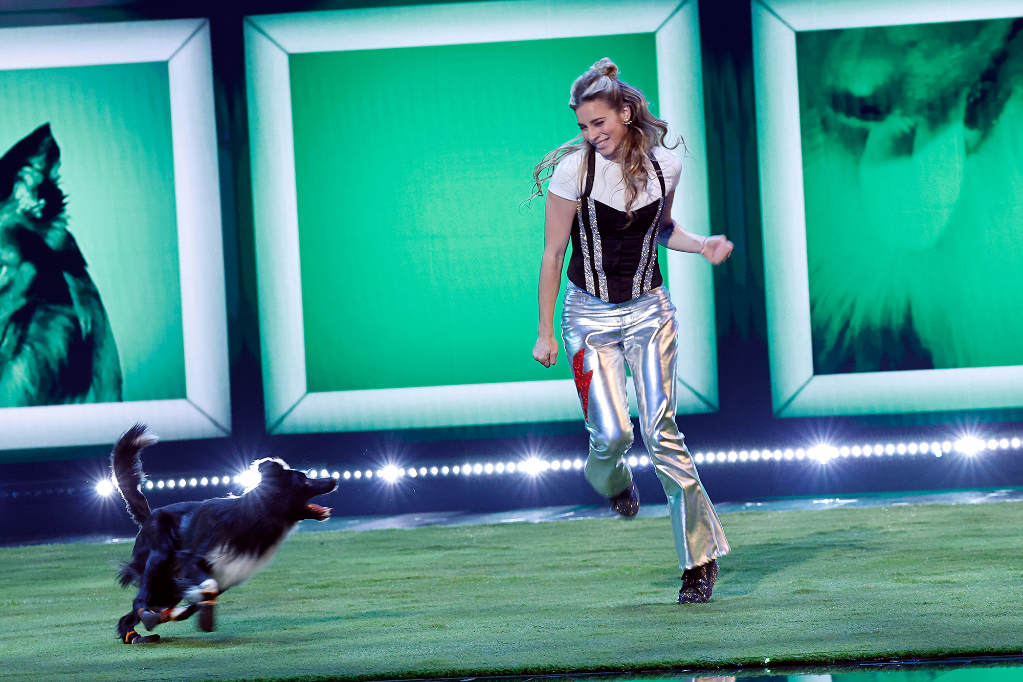 Dancing Dog Duo ทำให้กรรมการต้องว้าวในรอบก่อนรองชนะเลิศ "America's Got Talent"