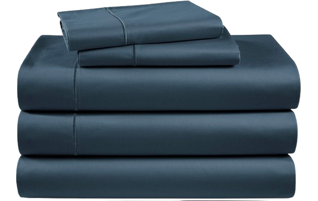 blue bed sheet set