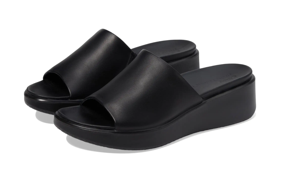 Ecco Flowt Luxe Wedge Sandália Slide