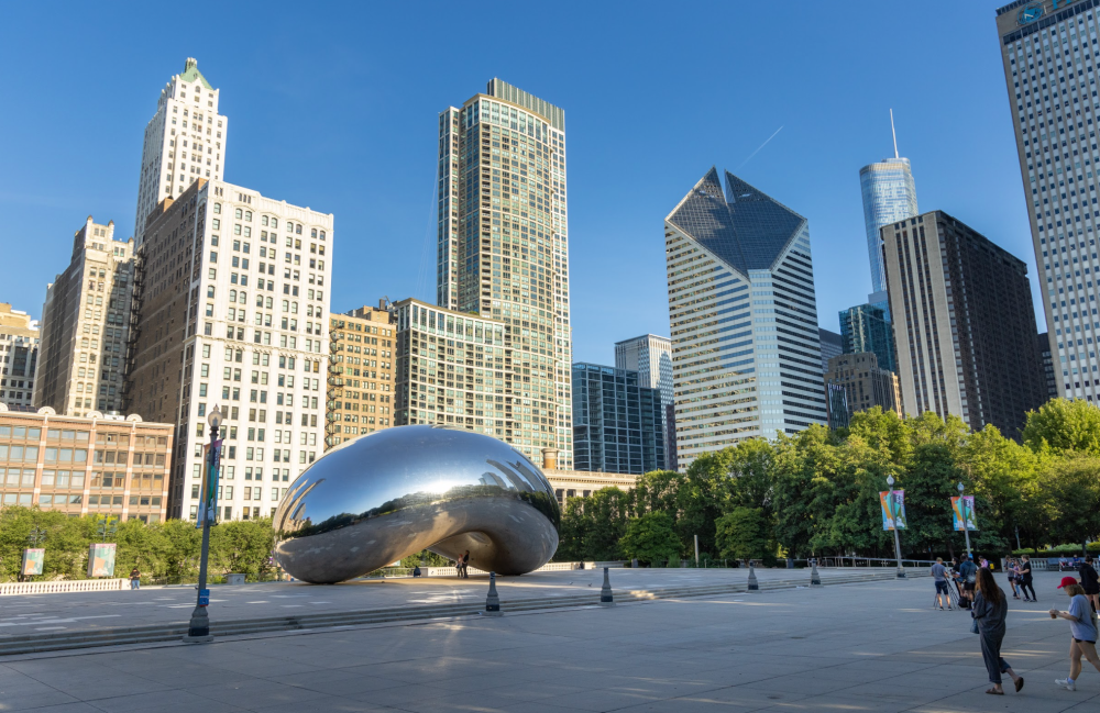 Millenium Park and the Bean